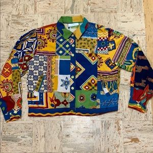 Vintage Button Up with Pockets!